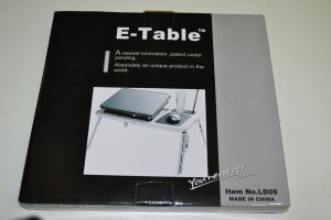 Skládací stolek pod notebook E-table
