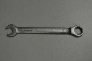 Plochý ráčnový klíč 19mm, ráčna - chrom vanad PRC