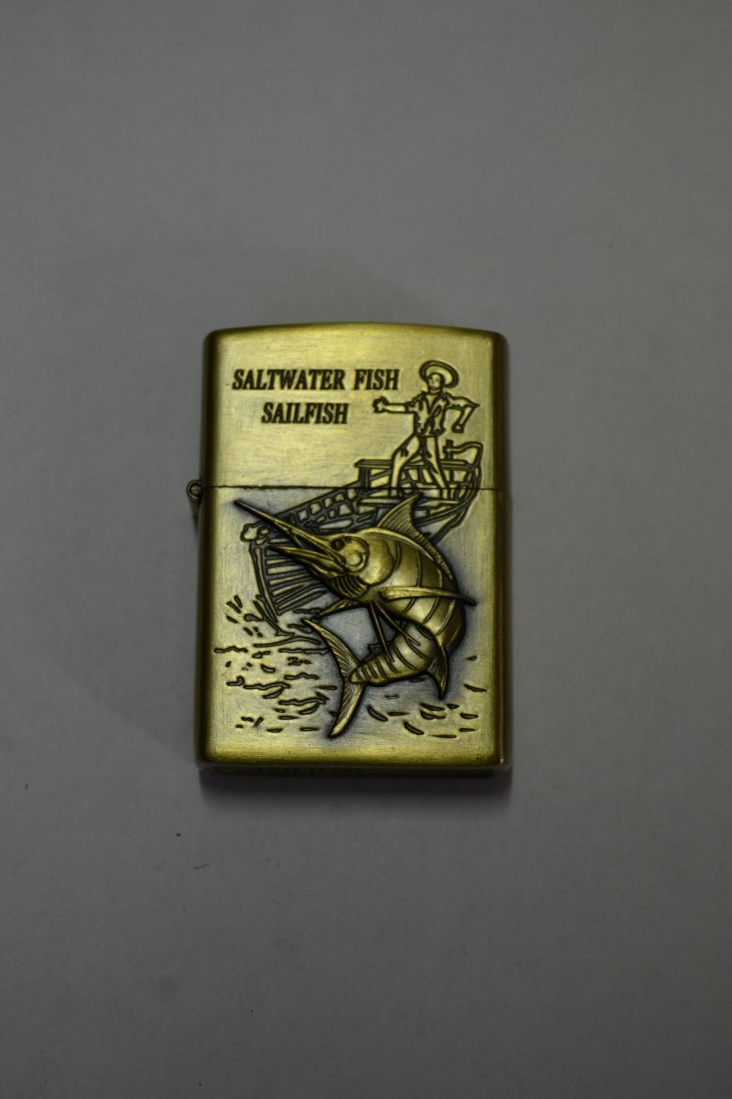 Benzínový zapalovač č. 53 - Saltwater fish