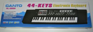 Velké elektronické klávesy CANTO HL-3829, piano, pianko