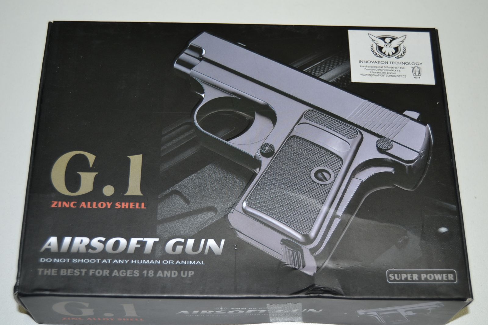 Kovová kuličkovka G1 - BB 6 mm - kuličková pistole