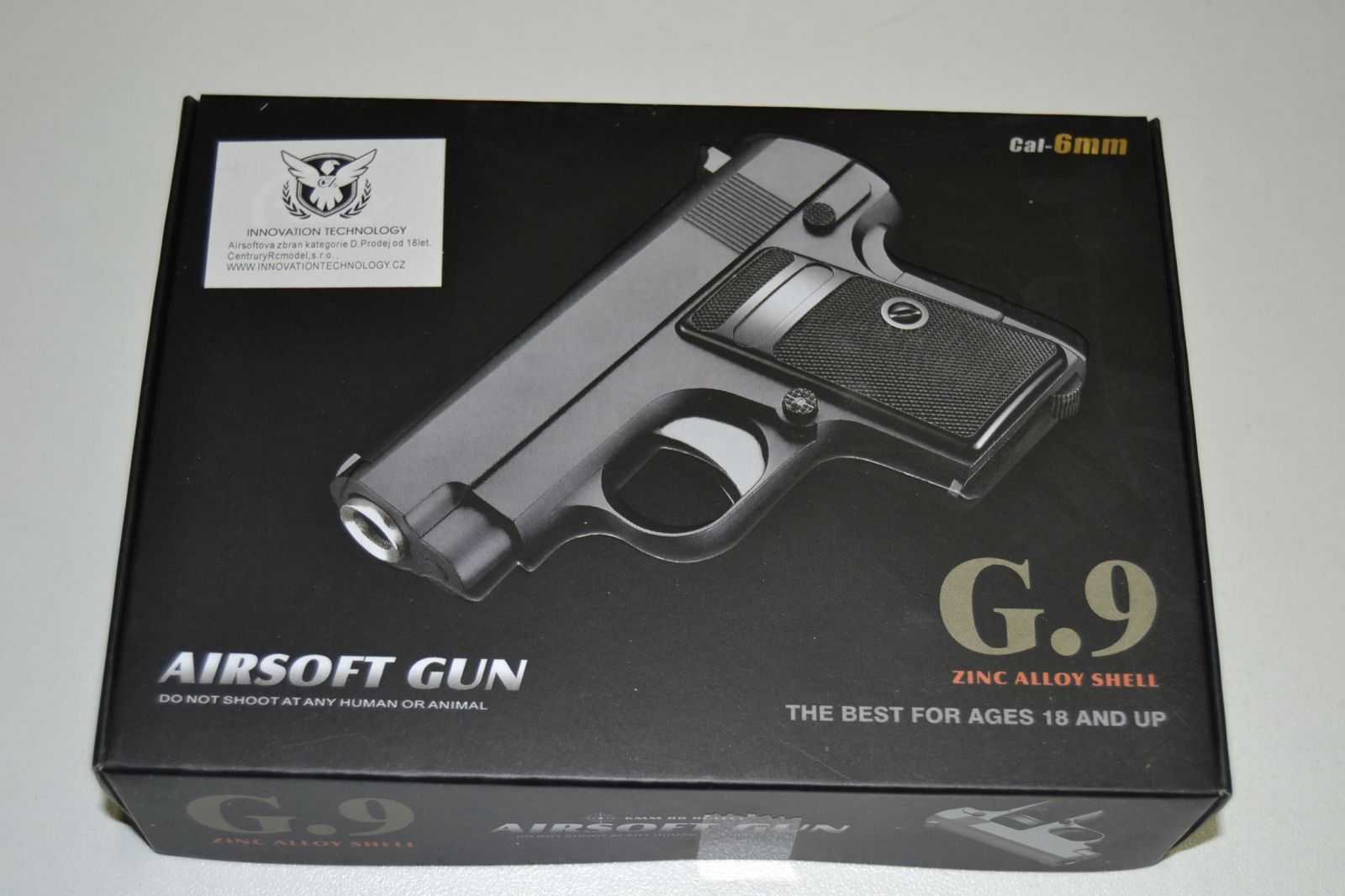 Kovová kuličkovka G9 - BB 6 mm - kuličková pistole