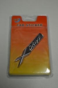 Plastický nápis na auto - samolepka - X DRIVE - BMW