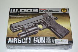 Plastová kuličkovka W003, kuličková pistole, BB air sport gun