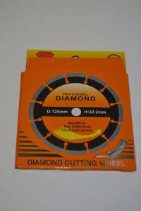 Diamantový řezný kotouč 125 mm - diamond