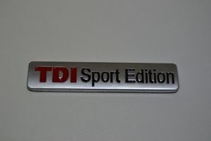 Plastický nápis na auto - samolepka - TDI Sport Edition