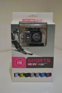Sportovní kamera FULL HD 1080P + příslušenství