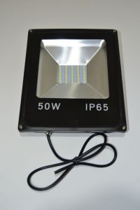 Plochý led reflektor - 50W, halogen