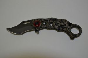 Zavírací nůž - karambit cannabis steel