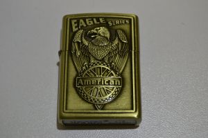Benzínový zapalovač č. 74 American eagle series
