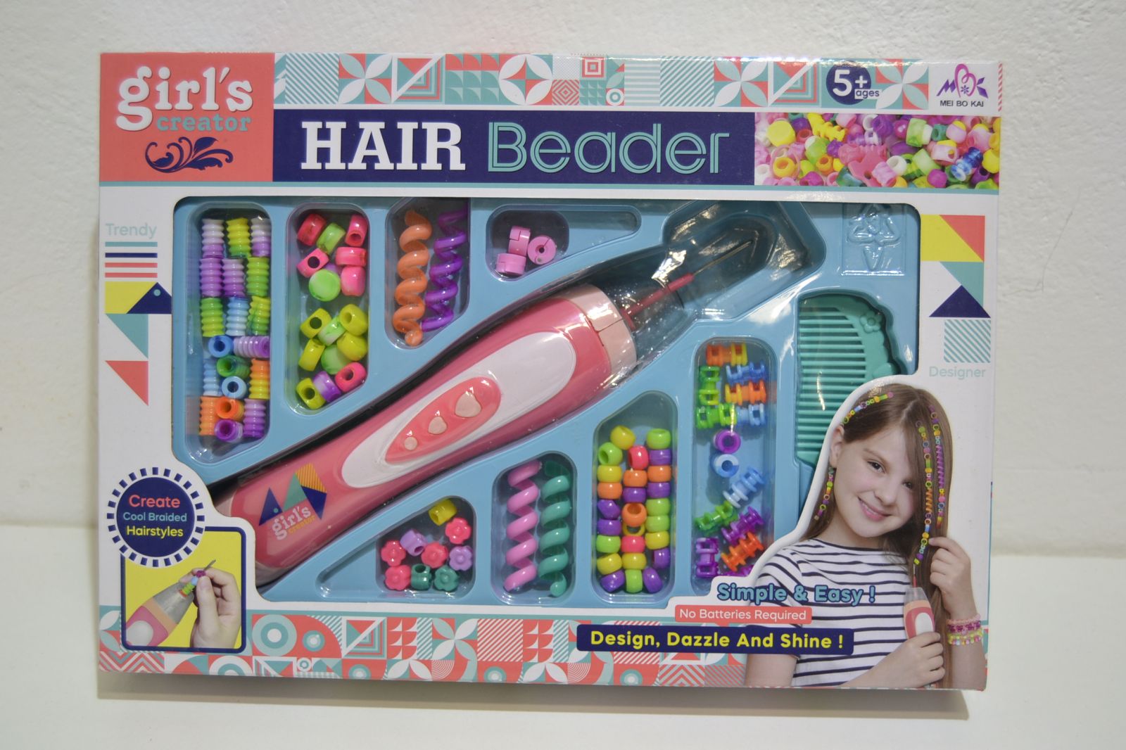 Copánkovač, navlékač korálků - Hair Beader 232K, Girls creator