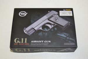 Kovová kuličkovka G11 - BB 6 mm - kuličková pistole
