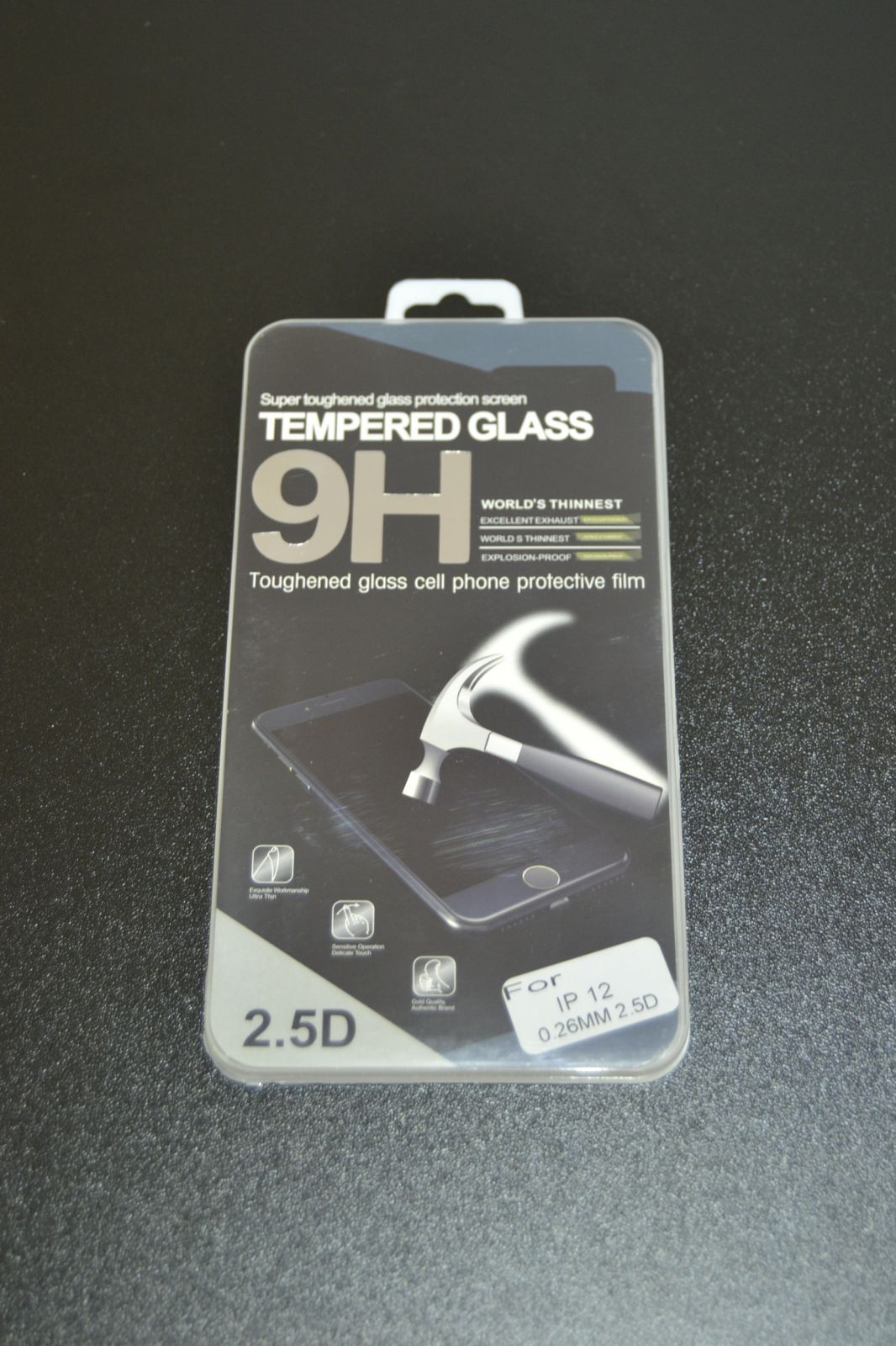 Ochranné sklo na iPhone 12 - tempered glass