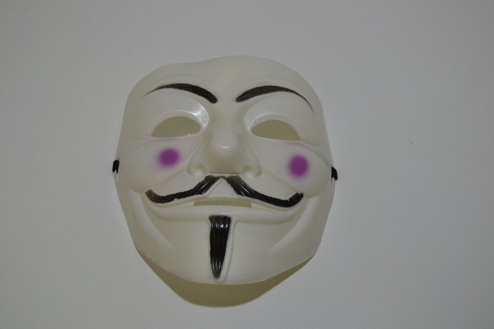 Plastová maska na obličej - anonymous