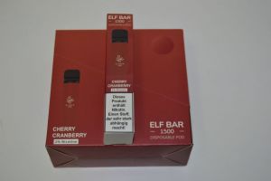 Elektronická cigareta Elf Bar 1500 Cherry Ice 20 mg