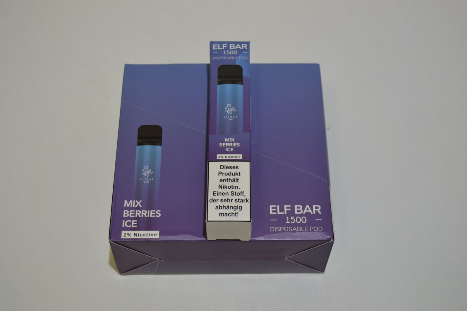 Elektronická cigareta Elf Bar 1500 Mix Berries Ice 20mg