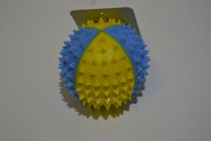 Hračka pro psy - gumový pískací míček z pevné gumy A98730 PRC