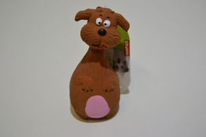 Hračka pro psy - latexový psík 12,5 cm - Nunbell PRC