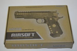 Kuličková pistole M688, kov + plast, kuličkovka, airsoft
