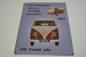 Plechová reklamní cedule 30 x 40 cm, volkswagen 6