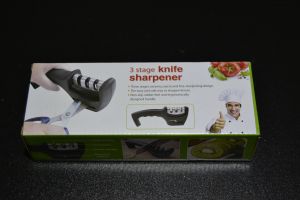 Multifunkční brousek na nože a nůžky - 3 stage knife sharpener
