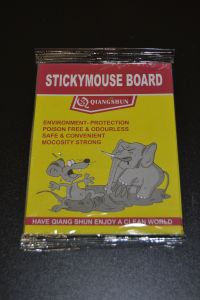 Samolepící past na myši - Stickymouse Board