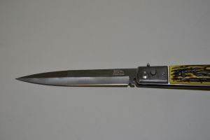 Velký vyhazovací nůž, imitace parohu