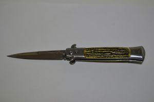 Vystřelovací nůž - Ital 22.7 cm - paroh