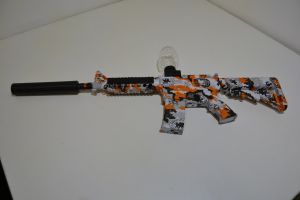 Pistole na gelové kuličky Gelly Blaster G510 - samopal 80cm PRC