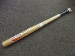Baseballová pálka dřevěná 73 cm PRC